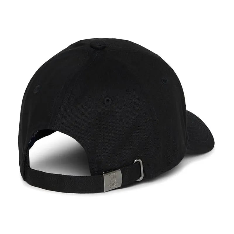 Psycho Bunny Kids - Groves Baseball Hat, Black Image 2