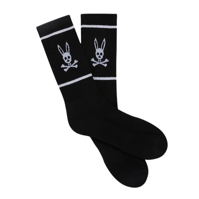 Psycho Bunny Kids - Mens Socks, Black Image 1