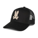 Psycho Bunny Kids - Riviera Trucker Cap, Black Image 1