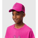 Psycho Bunny Kids - Riviera Trucker Cap Fuschia Red Image 1