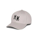 Psycho Bunny Kids - Tilden Embroidered Bunny Baseball Cap, Oyster Image 1