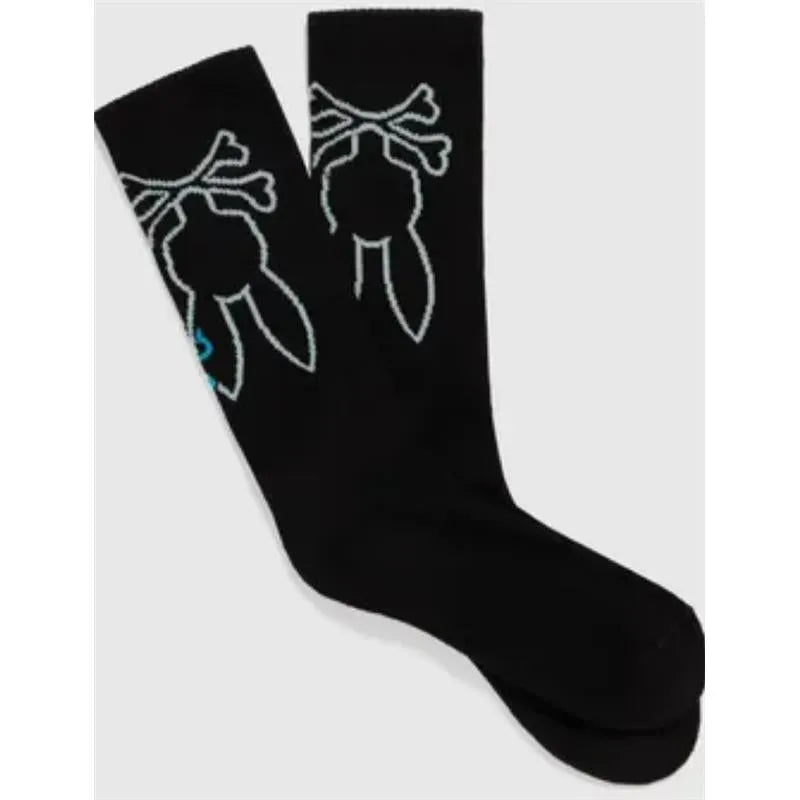 Psycho Bunny Kids - Winton Socks, Black Image 1