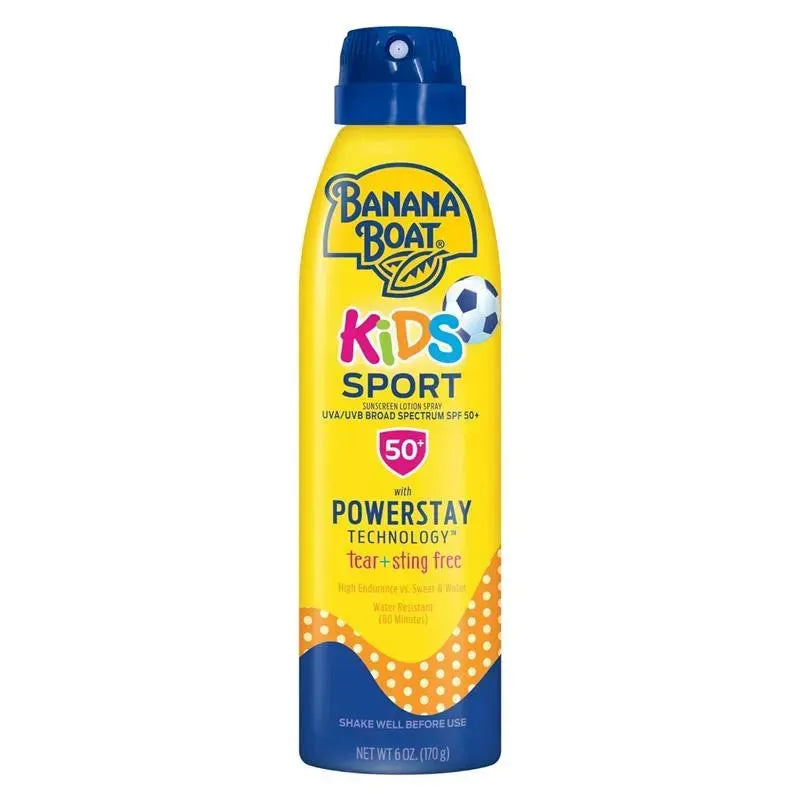 PTL - Banana Boat Kids Sport Sunscreen Spray Lotion SPF 50, 6oz Image 1