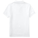 Ralph Lauren Baby - Boy Performance Jersey Polo Shirt, White Image 3