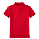 Ralph Lauren Baby - Boys Performance Jersey Polo Shirt, Red Image 2