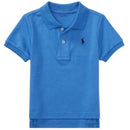 Ralph Lauren Baby - Cotton Interlock Polo Shirt, Scot Blue Image 1