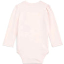 Ralph Lauren Baby - Girl Long-Sleeve Crewneck Bodysuit, Delicate Pink Image 2