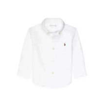 Ralph Lauren Baby - Oxford Long Sleeve Top Shirt White Image 1