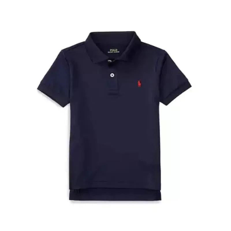 Ralph Lauren Baby - Performance Jersey Polo Shirt Refined Navy Image 1