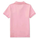 Ralph Lauren Baby - Short-Sleeve Basic Mesh Polo, Carmel Pink Image 2