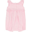 Ralph Lauren Baby - Sleeveless Oxford Mesh Bubble Shortall, Light Pink Image 2