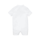 Polo Ralph Lauren Baby - Short-Sleeve Polo Interlock Shortall, White Image 2