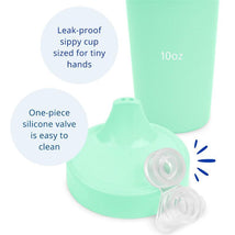 Re Play - 10oz Reusable Spill Proof Cups for Kids, Mint Image 2