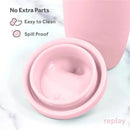 Re Play - 8Oz Sustainables Silicone Sippy Cup for Toddlers, Ice Pink Image 6