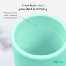 Re Play - 8Oz Sustainables Silicone Sippy Cup for Toddlers, Mint Image 4