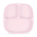 Re Play - Silicone Suction Divided Plate, Ice Pink Image 1