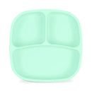 Re Play - Silicone Suction Divided Plate, Mint Image 1