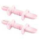 Re-Play - Sustainables by Re-Play Silicone Dip n ReDip Feeding Tool, Ice Pink Image 1