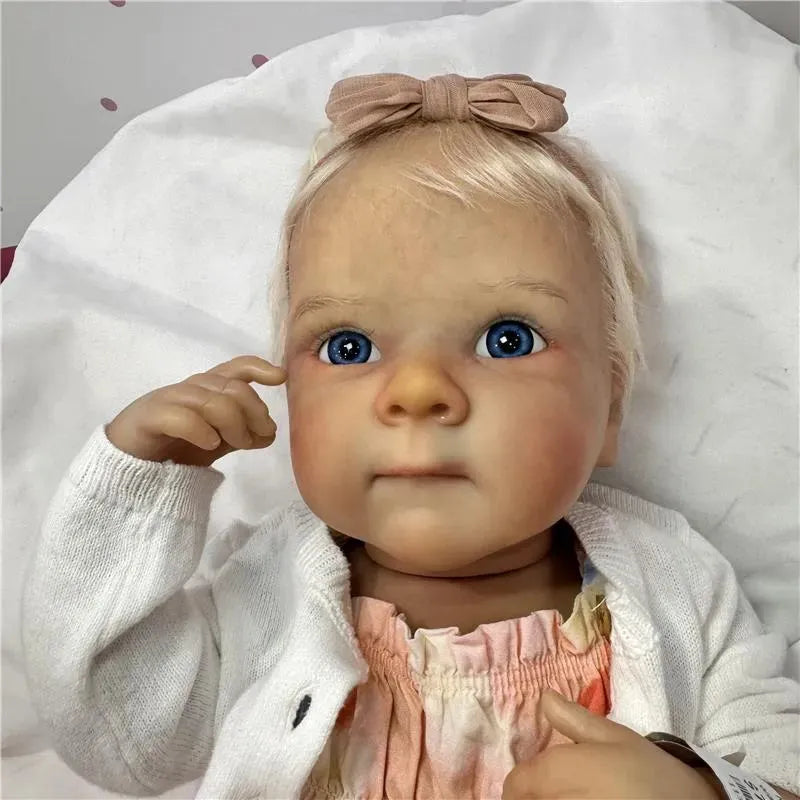 Reborn Baby Doll - White Vinyl, Bettie Image 1