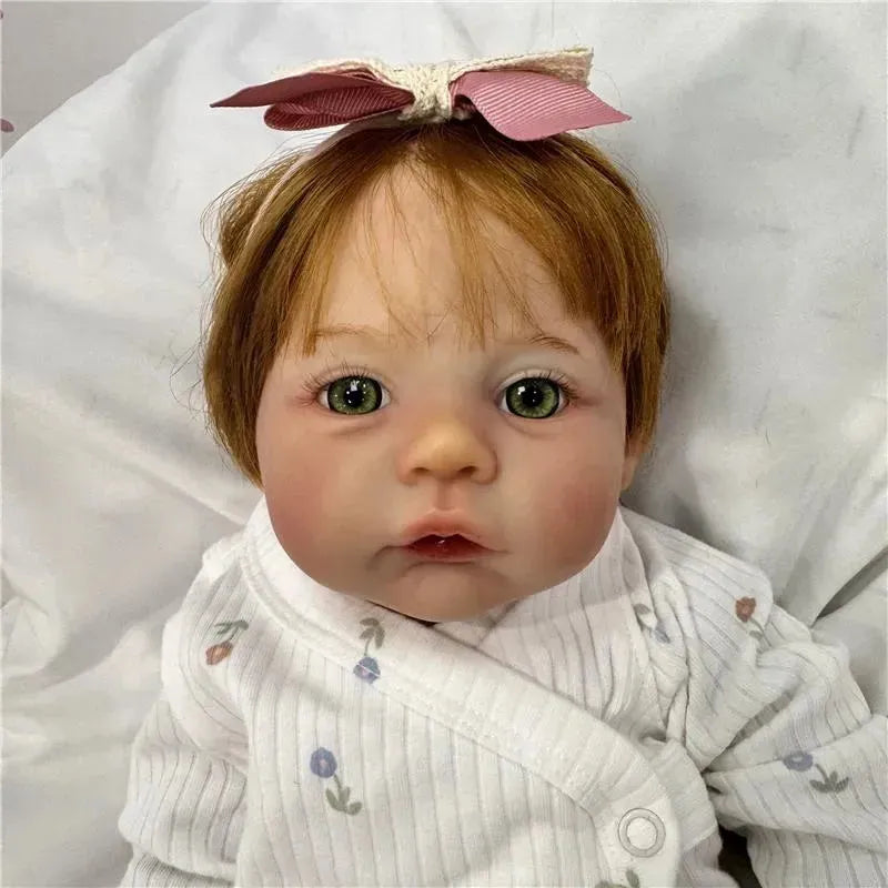 Reborn Baby Doll - White Vinyl, Meadow Image 1