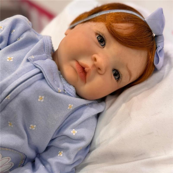 Reborn Baby Doll White Vinyl Shyann