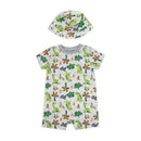 Rose Textile - 2Pk Baby Boys Romper Dinosaurs Set  Image 1