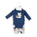 Rose Textile - 3Pk Baby Boys Tiger Footed Set  Image 2