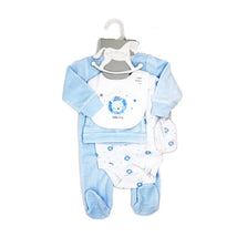 Rose Textile - 5Pk Baby Boys Lion Velour Set Image 2