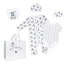 Rose Textile - 5Pk Baby Neutral Panda World Mesh Bag Set Image 1