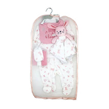 Rose Textile - 8Pk Baby Girls Bunny Hanging Gift Set Image 2