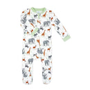 Rose Textile - Baby Boy Safari Interlock Coverall Image 1