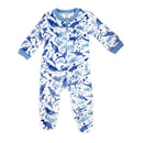 Rose Textile - Baby Boys Dinosaur Printed Fleece Sleeper Image 1