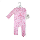 Rose Textiles - 100% Organic Heather Heart Sleeper, Pink Image 2