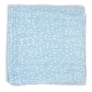 Rose Textiles - 2 Pack Muslin Swaddle Blankets, Blue Sweet Dream Image 5