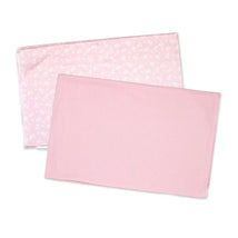 Rose Textiles - 2Pk Pink Floral Knit Swaddles Image 2