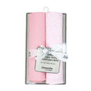 Rose Textiles - 2Pk Pink Floral Knit Swaddles Image 3