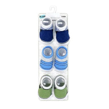 Rose Textiles - 3 Pairs Crew Sock, Boys Slip-On Shoes Image 2