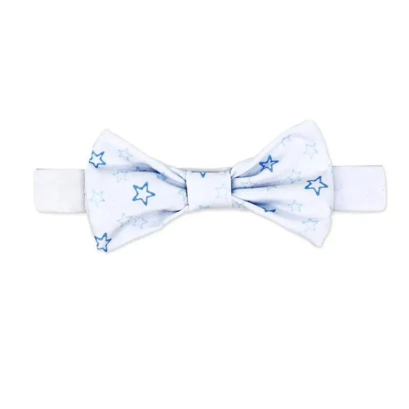 Rose Textiles- 3 Pc Socks And Bowties Set, Blue Stars Image 3