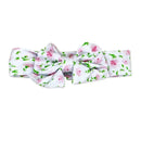 Rose Textiles - 3 Pc Socks And Bowties Set, Pink Flower Image 3