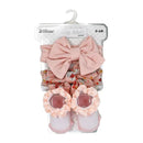 Rose Textiles - 3pc Headband & Sock Set: Rose Floral Image 2