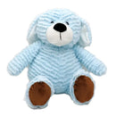 Rose Textiles - 8 Ridged Plush Dog: Blue Image 1