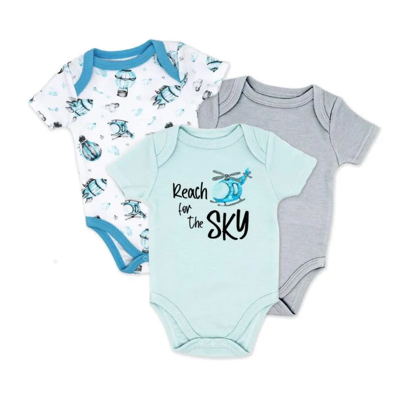 Rose Textiles - Baby Boy's Bodysuit Helicopter  Image 1