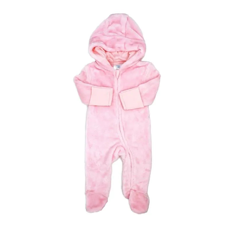 Rose Textiles - Baby Gilrs Fleece Pramsuit  Image 2