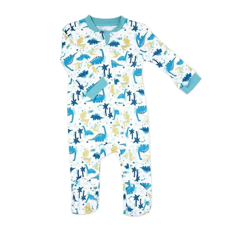 Rose Textiles - Boy Interlock Coverall, Dino  Image 1