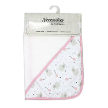 Rose Textiles - Elephant Hooded Towel, Pink Image 2