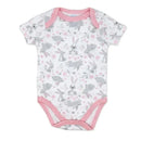 Rose Textiles - Girl's 3 Pack Bodysuit Set, Bunnies Image 4