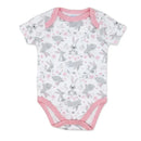 Rose Textiles - Girl's 3 Pack Bodysuit Set, Bunnies  Image 4