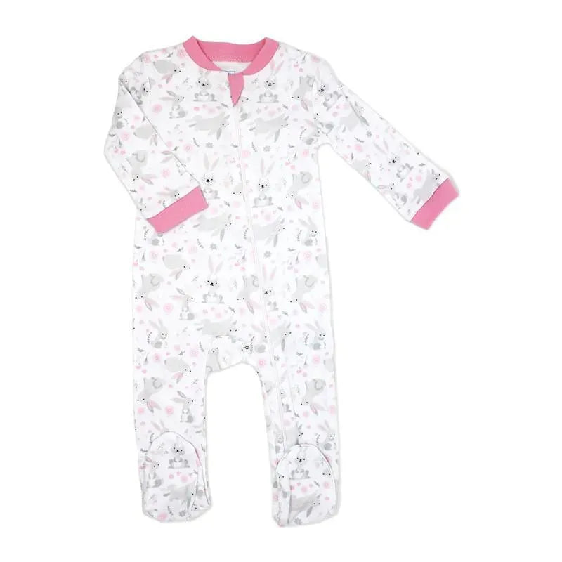 Rose Textiles - Girls Interlock Coveral, Bunnies  Image 1