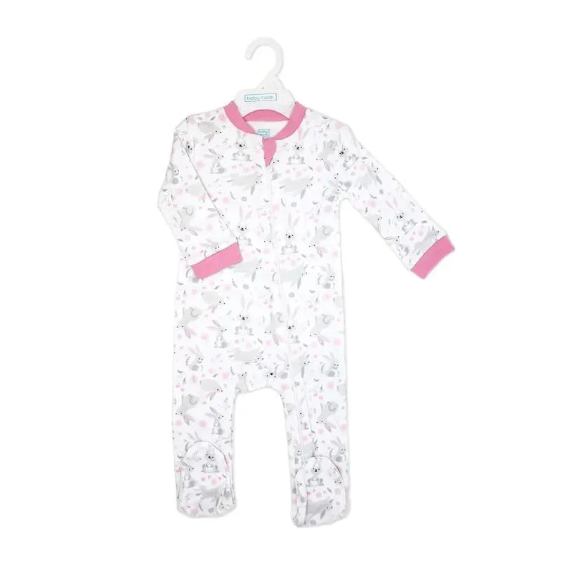 Rose Textiles - Girls Interlock Coveral, Bunnies  Image 2