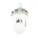 Rose Textiles - Neutral 3 Pack Bodysuit Set, Safari  Image 2